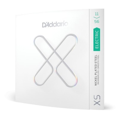 D'Addario XS Electric Guitar String Nickel Plated Steel Med Top/X-Hvy Btm 11-56