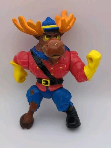 Monty Moose TMNT Playmates Vintage 1992 5" Figure