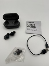 Skull Candy Sesh Headphones With Charging Case And Accessories.