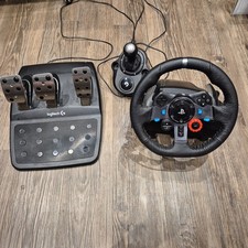 Logitech G29 Driving Force Wheel + Pedals + Shifter PS4 PS5 PC - Fully Working