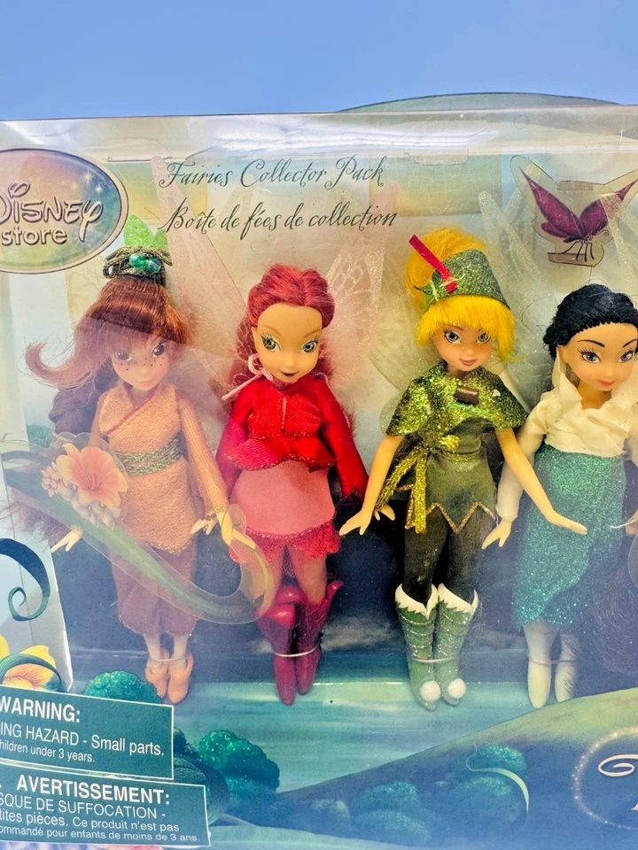 Disney Store Tinker Bell Neverland Fairies Muñeca Coleccionista Paquete Nuevo En Caja Foto 2 de 4