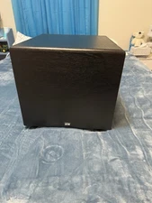 DCM SW10 POWERED SUBWOOFER AMPLIFIER 4 OHM SW-10 SW 10 100W RMS TESTED AND WORKS