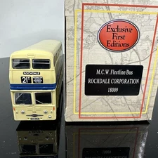 EFE ROCHDALE CORPORATION TRANSPORT MCW DAIMLER FLEEETLINE BUS MODEL 18009 1:76