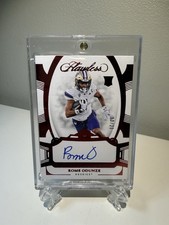 2024 Panini Flawless Collegiate Rome Odunze Flawless Ruby Gem Auto #10/20