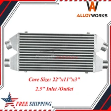 Intercooler Fit 1990-96 Nissan 300Z / 1991-99 Mitsubishi 3000GT/1997-01 Audi A4.
