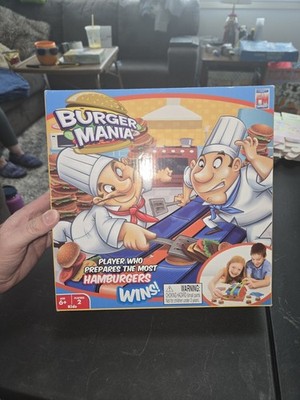 Fotorama Burger Mania Sizzling Build-A-Burger Game, Complete #3058 | eBay