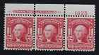 CKStamps: US Stamps Collection Scott#319 Strip Mint H OG Small Thin