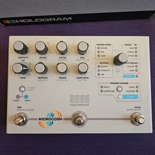 Hologram Electronics Microcosm Granular Looper & Glitch 2023 White 