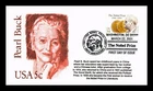 DR JIM STAMPS US COVER NOBEL PRIZE CENTENNIAL FDC PEARL BUCK LITERATURE