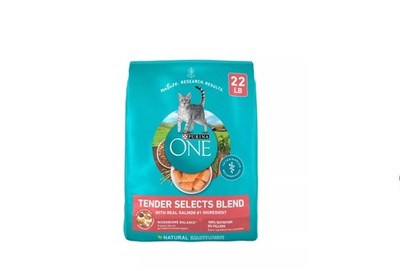 Purina ONE Tender Selects Everyday Nutrition Adult Cat Dry Food - Salmon, Potato