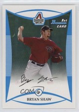 2008 Bowman Draft Prospects Bryan Shaw #BDPP44 yf0