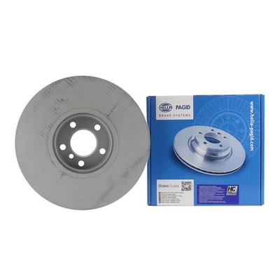 Hella 374mm Front Left Disc Brake Rotor For BMW F01 760Li Alpina B6 B7 xDrive