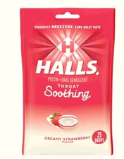 3X HALLS Relief  Assorted Citrus Flavor Cough Drops 3 Bags 75 Total