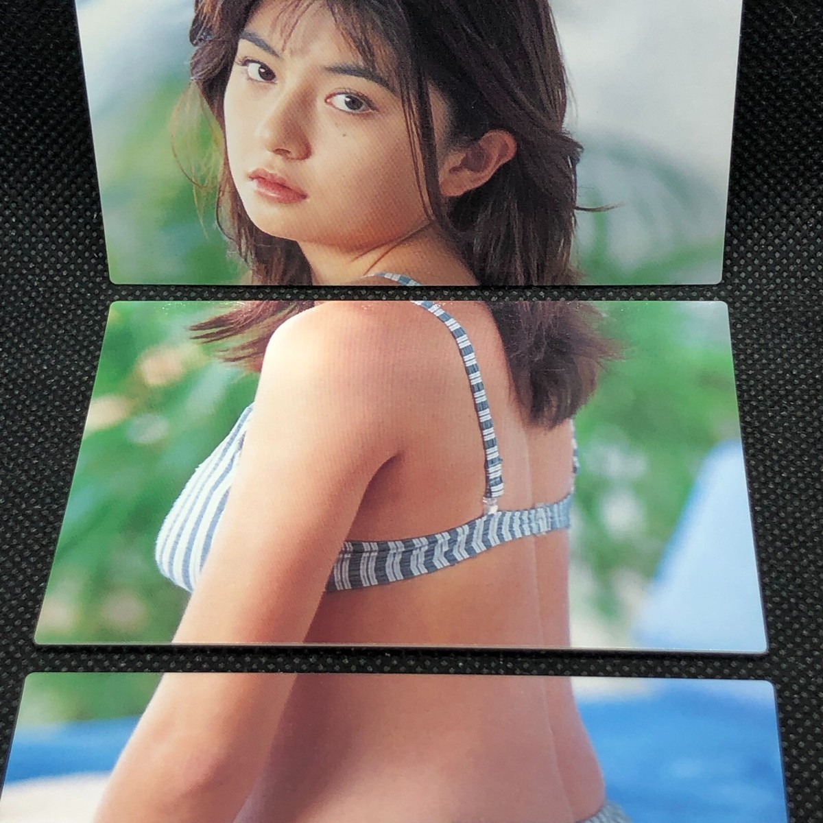 Jun Matsuda Card Sakurado 3 Pieces Set bikini Girl model Japanese