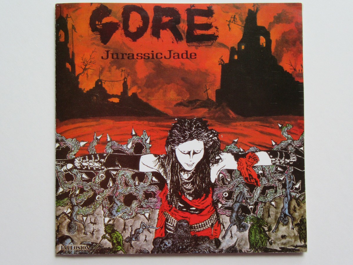 JURASSIC JADE Gore CD 1989 MEGA RARE OOP JAPANESE THRASH on