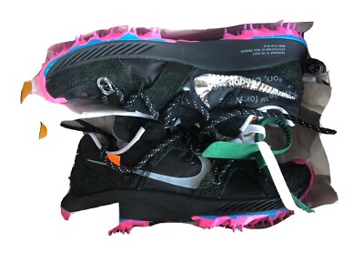 Nike off white Zoom Terra Kiger 5 Black-silver-pink EU 36,5