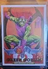 GREEN GOBLIN 2024 Marvel Masterpieces 1992 PLATINUM CANVAS PARALLEL #36