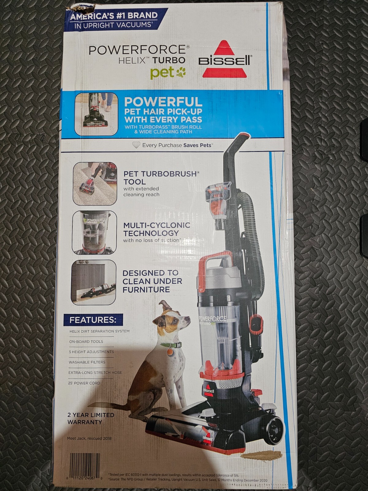 Bissell 2190 PowerForce Helix Turbo Bagless Vacuum eBay