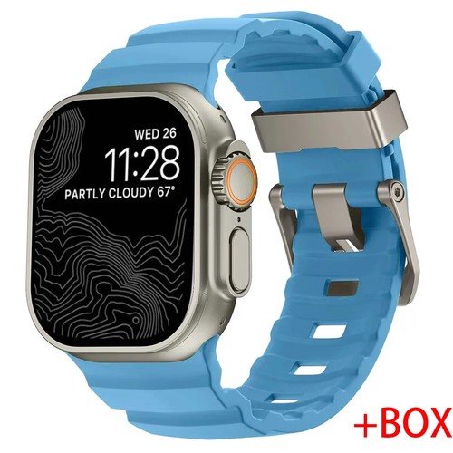 Silicone Sports Band for iWatch Series 10 46mm - Zdjęcie 49 z 80