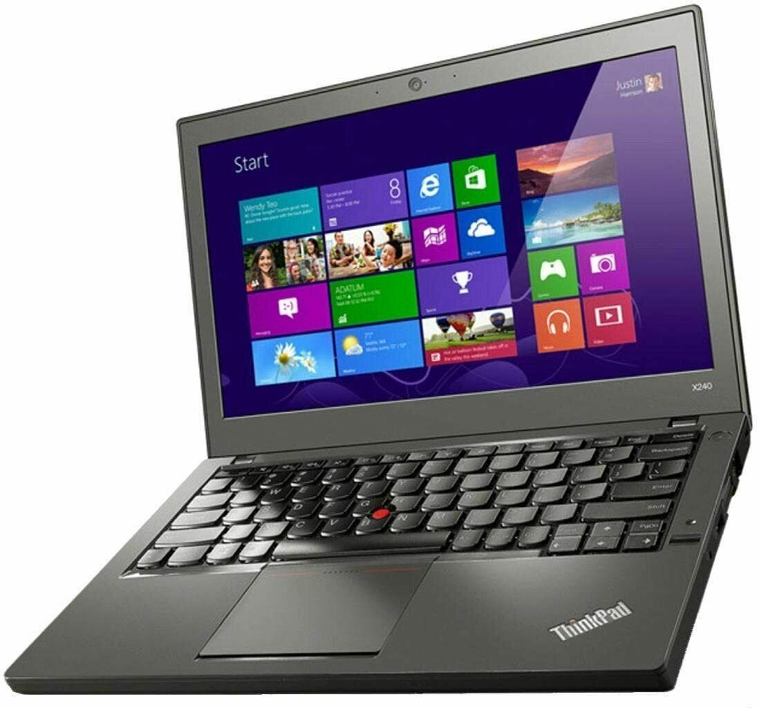 Portatil Lenovo X240 i5 4300U 2.5GHz RAM 4GB HDD 500GB WebCam BATERIA...