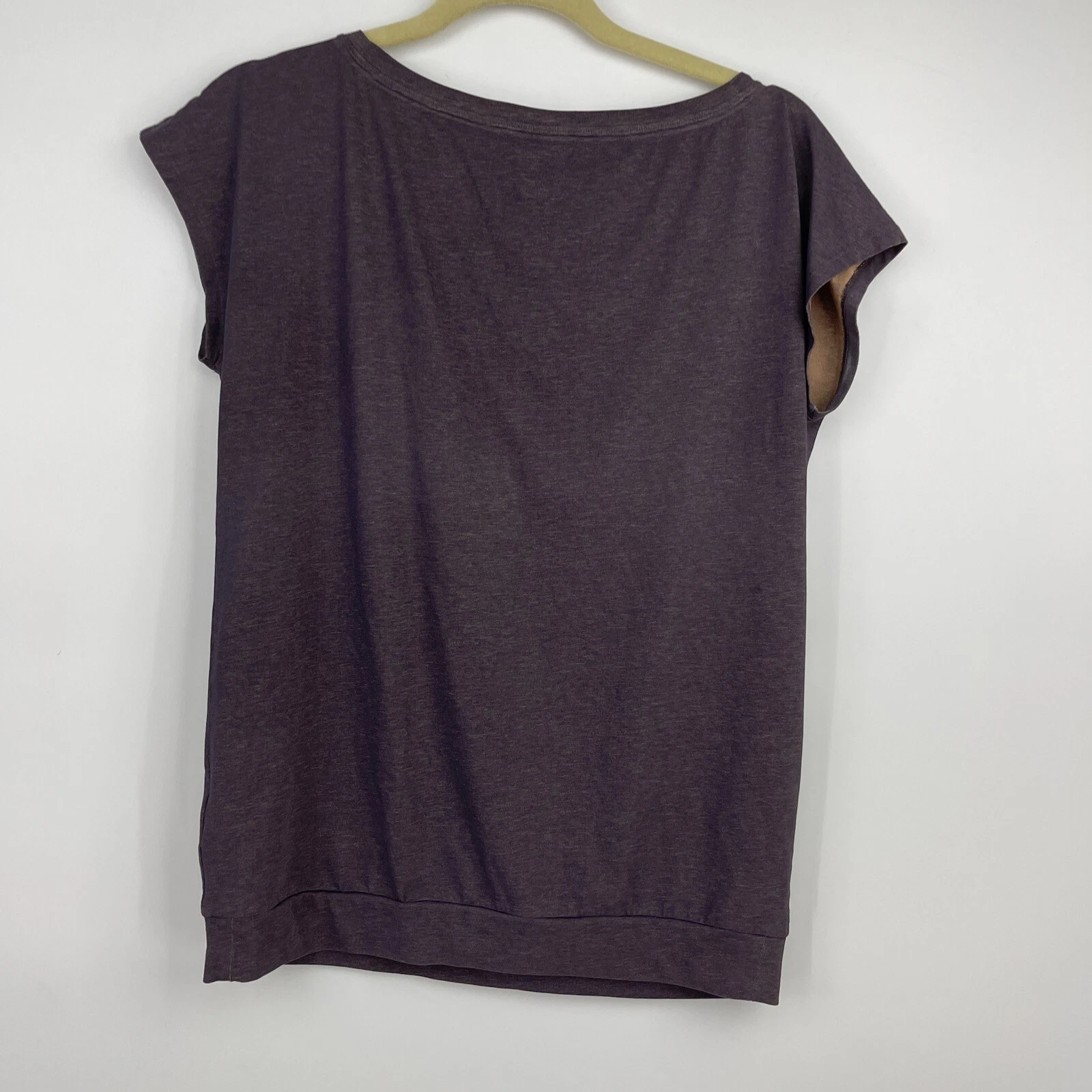 arcteryx cap sleeve cotton polyester activewear shirt