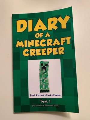 Diary Of A Minecraft Creeper Book 1 Creeper Life Free Ship