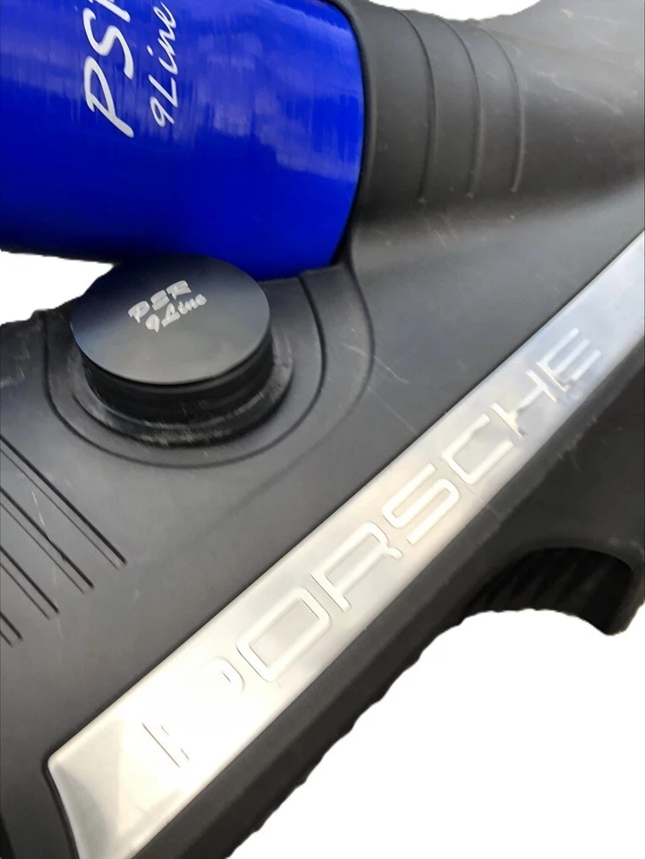 Enchufe de modificación de derivación resonador caja de aire Porsche 997 911 y tubo de inducción azul - Imagen 4 de 4