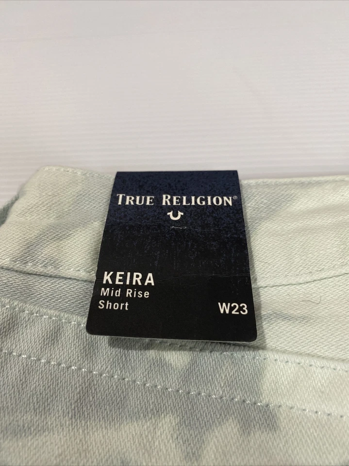 True Religion Jean Shorts Mid Rise Keira W23 RRP £139 - Image 4 of 4