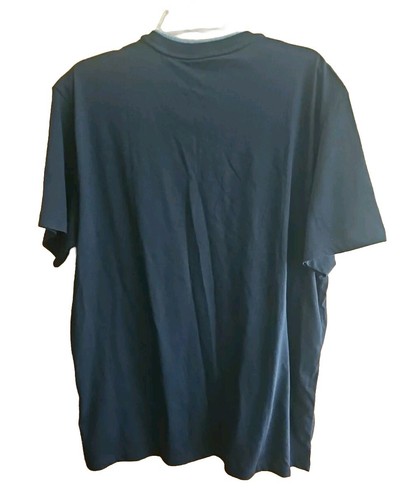 Calvin Klein Men 100% Cotton w/Logo Shoulder Crew Neck T-Shirt Black SZ XL New - Picture 2 of 11