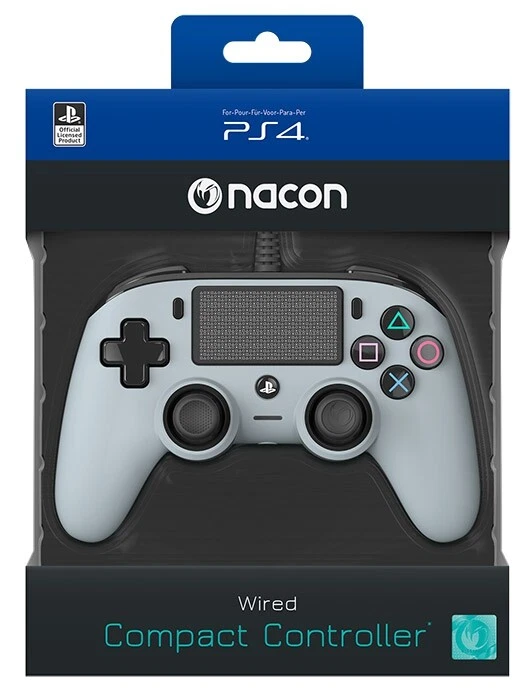 NACON Controller Wired Grey PS4 PLAYSTATION 4 NACON eBay