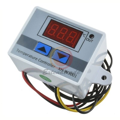 ONE NEW Dc12v 10a XH-W3001 Digital Control Temperature Thermostat Switch #A6-34