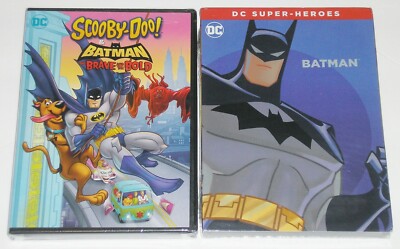 DC Animation DVD Lot - Batman (New) Scooby-Doo! & Batman The Brave and the Bold