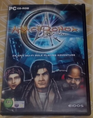 Anachronox PC Spiel. Klassisches RPG Spiel Eidos. Komplett mit Handbuch, kostenloser Versand!