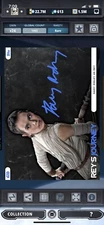 Topps Star Wars Digital Card Trader Blue Rey's Journey Sig Insert