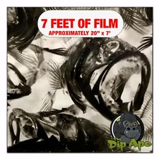 Hydrographic film Fish X-Ray 7' x 20" hydro dip dipping