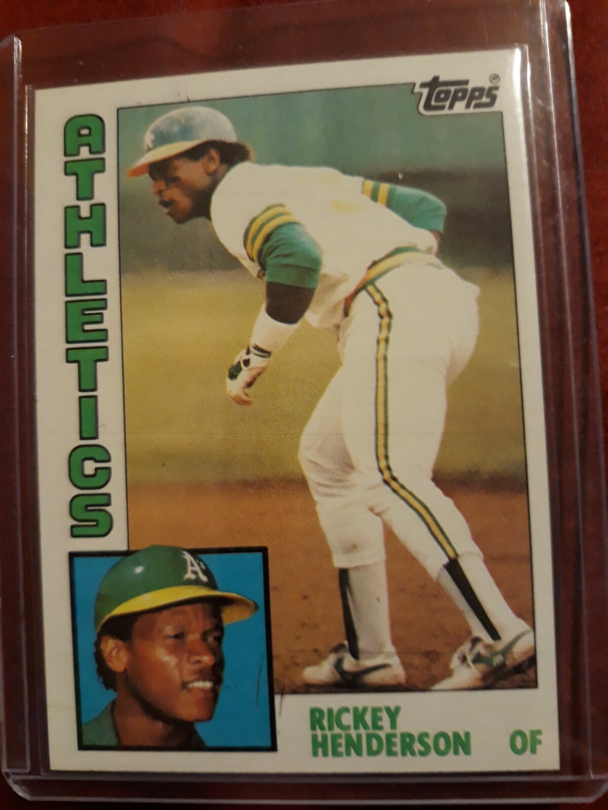 1984 Topps - #230 Rickey Henderson