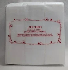 SHISEIDO QUALITY Facial COTTON Pads CLEANSING/MAKEUP REMOVAL - 165 SHEETS 