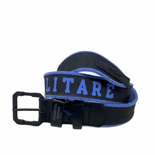 Aeronautica Militare Cinturón CI279 Negro Azul Medida 95CM C2021 eBay