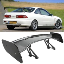 47" Rear Spoiler Racing GT Style Trunk Wing Glossy Black For Honda Acura Integra