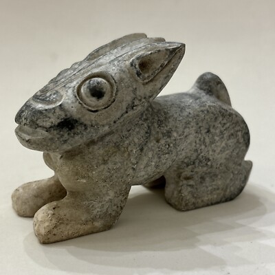 Large Ancient China Hand Carved Jade Rabbit Statue | eBay