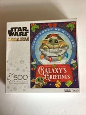 Disney Star Wars The Mandalorian, Grogu, Galaxy’s Greetings Jigsaw Puzzle