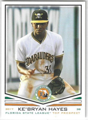 2017 Grandstand FSL Top Prospects #NNO Ke'Bryan Hayes Pirates Bradenton