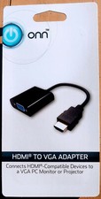 Onn HDMI to VGA adapter for PC compatible devices and Projectors too