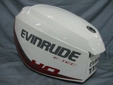 EVINRUDE BRP 115HO E-TECH  COWL COWLING 0285677 LIGHT SCUFFS