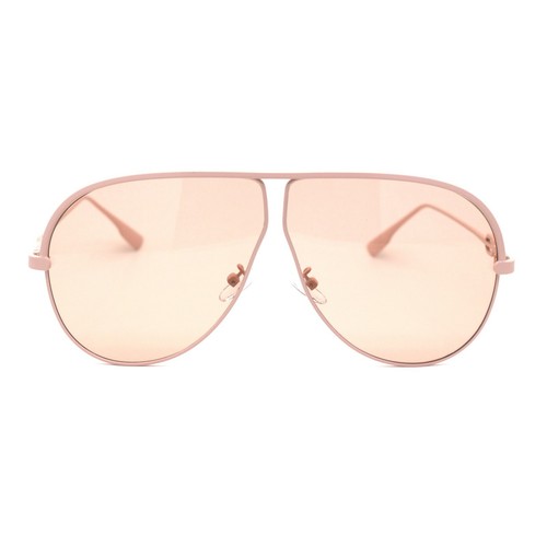 Gafas de sol de gran tamaño de puente de techo plano estilo oficial grande retro pilotos - Imagen 11 de 25