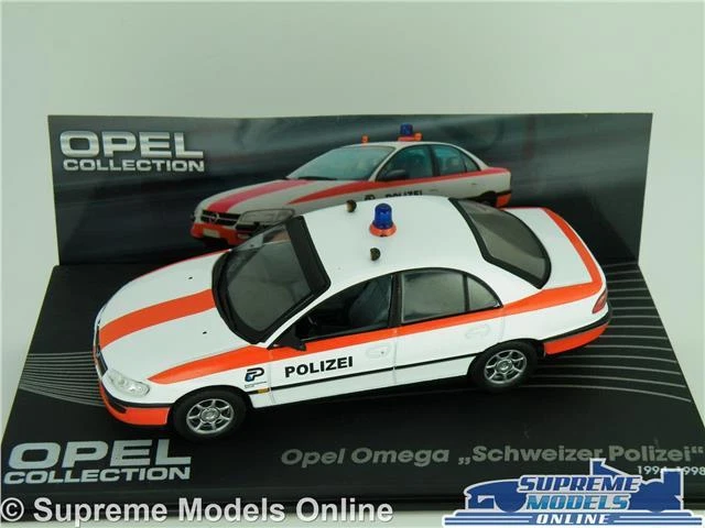 OPEL OMEGA MODEL CAR POLIZEI POLICE 1:43 SCALE IXO COLLECTION VAUXHALL K8 - Image 2 of 4