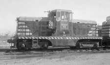 Burlington Northern GE 44 Ton 1 at Galesburg, IL 5 x 7 Photo