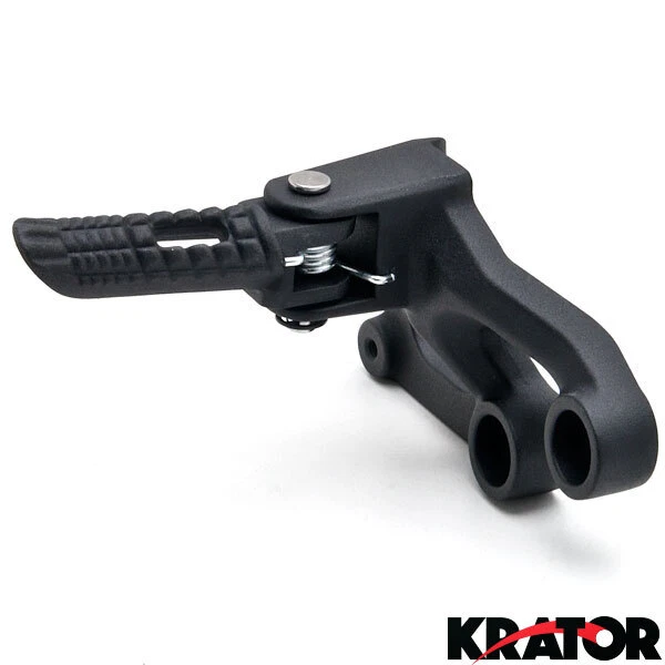 Nuevo juego de clavijas de montaje de reposapiés delanteras negras para Suzuki GSXR600 GSXR750 2006-2010 Foto 4 de 4