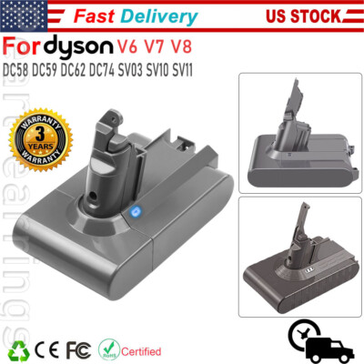 Replacement Battery For Dyson V6 V7 V8 Handheld Vacuum Cleaner