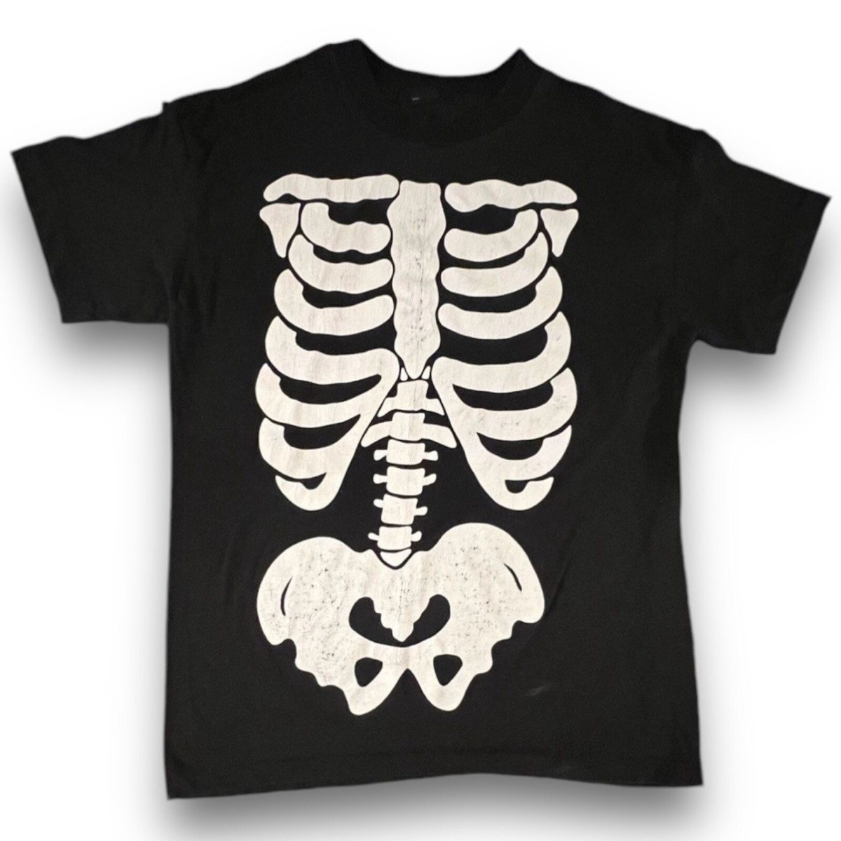 VTG 90s Hallmark Skeleton Bones Leslie Arwin T Shirt Made In USA 